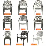 Комплект стульев Green Water с узором классической клетки, 2 предмета, бронза - фото 6