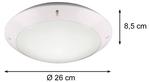 Уличный потолочный светильник Reality Leuchten Rinda, белый - фото 5