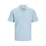 Поло с коротким рукавом Jack & Jones Luis Aop, синий - фото