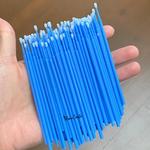 Микрощетки темно-синие, 2,5 мм, 100 шт. Deni Carte - фото 6