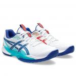 Кроссовки ASICS Powerbreak FF 'White Blue' - фото 3