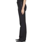 Брюки женские Celine прямого кроя, черный - фото 5