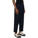 Прямые укороченные брюки MARNI, Полуночно-синий - фото 5