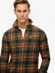 Рубашка Superdry Long, цвет bryce/check/black - фото 4