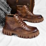 Мужские ботинки Cahhrrn X Martin Boot Men Beige G5 - фото 11