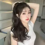 Зажим для волос с длинными локонами, большие волны, натуральный цвет цветущей груши, 48 см YOSEE - фото 10