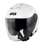Шлем GIVI x.22 planet solid color jet, White - фото