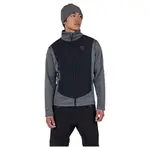 Флис Rossignol Classique Hybrid full zip, серый - фото