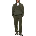 Свитшот EA7 мужской EMPORIO ARMANI, оливковый - фото 4