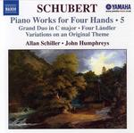CD диск Schubert / Schiller / Humphreys: Piano Works for Four Hands 5 - фото