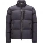 Пуховик мужской черный Moncler - фото