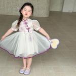 Платье для дошкольниц PROTECTCAMEL, фиолетовый - фото 7