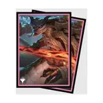 Чиширо – Расколотый клинок (100), Official Magic - The Gathering Sleeves - Neon Dynasty - фото