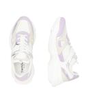 Кроссовки женские Twin-Set кожаные с сетчатыми вставками, мультиколор - фото 4