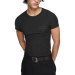 Футболка FW25 мужская Acne Studios, черный - фото 6