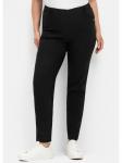Тканевые брюки sheego, черный - фото