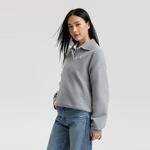 Lee Свитер женский серый - фото 6