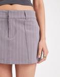 Мини-юбка Luis в серую полоску Cotton On - фото 4
