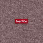 Supreme Small Box Crewneck Heather Mauve - фото 2