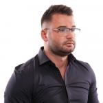 Синие мужские оптические оправа Hackett - фото 4