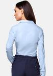 Блуза HEVENTON Button-down blouse, Hellblau/Light Blue - фото 2