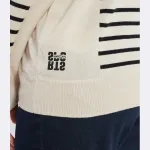 Свитер оверсайз с добавлением шерсти и кашемира Marc Cain, бежевый - фото 4