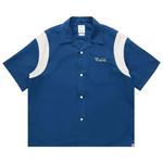 Рубашка Visvim Douglas Short-Sleeve Shirt, Navy - фото