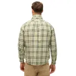 Рубашка Superdry Merchant Linen Check, зеленый - фото 2