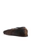 Plan C балетки с мехом, коричневый - фото 3