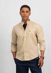 Рубашка SOLID STAND-UP Fynch-Hatton, песочный - фото