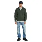 Толстовка G-Star Premium Core half zip, зеленый - фото 4