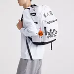 Jordan Полиэстеровый рюкзак унисекс белый, Demon - фото 7