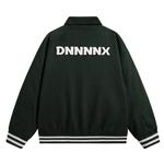 Dnnnnx бейсбольная куртка унисекс, Черный - фото 9