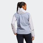 Женская куртка-дождевик Adidas Terrex Multi Rain.rdy 2.5-слойная, серый - фото 4