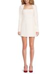 Мини-платье-футляр Элла A.L.C., белый - фото
