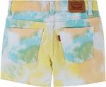 Джинсовые шорты Levi's для девочек, Sunny Tie Dye - фото 2