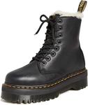 Dr. Martens Unisex зимние bovver ботинки, Black - фото