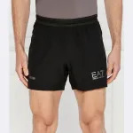 Шорты стандартного кроя Ea7, черный - фото