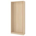 Каркас гардероба IKEA, 100x35x236 см, цвет white stained oak effect - фото