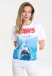 Футболка Easyfit JAWS LOGOSHIRT, цвет Almost White - фото 3