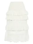 Кружевная юбка Footloose La DoubleJ, белый - фото 5