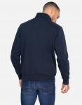 Толстовка MIT REISSVERSCHLUSS 1/4 ZIP PATRICK Threadbare, сине-серый - фото 2