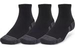 Performance Tech Носки Щиколотка Унисекс 3 пары Черный Under Armour - фото