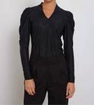 Блузка Blackberry Avalon в черном цвете Bruuns Bazaar - фото