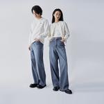 Lee Джинсы Unisex Medium Blue - фото 3