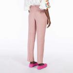 Брюки Max Mara с плиссированными деталями WEEKEND MaxMara, розовый - фото 5