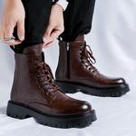 Мужские ботинки Cahhrrn X Martin Boot Men Beige V Zero Five - фото 11