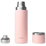 Термокружка 750 мл пастельно-розовая Qwetch - фото 2