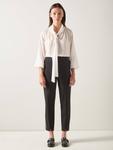 LKB London Zig Slim зауженные брюки L.K.Bennett, Black - фото