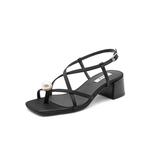 Сандалии BELLE One-Strap Sandals Women's, черный - фото 2